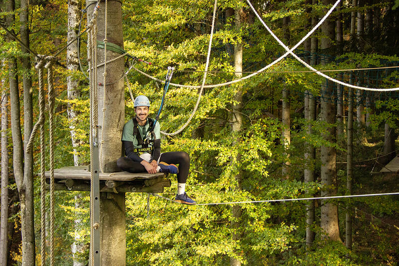 Jahreskarte für alle TIEFBLICK Kletterwälder